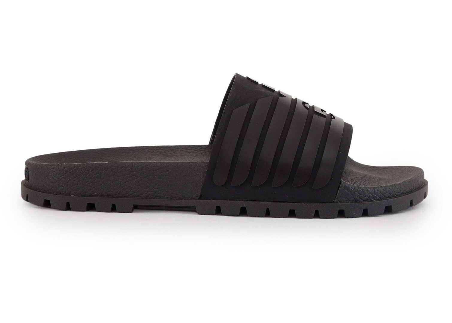 Papuc Emporio Armani B7B4C3C6 BLACK