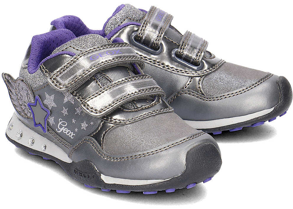 Tenis Geox Junior Jocker Szary