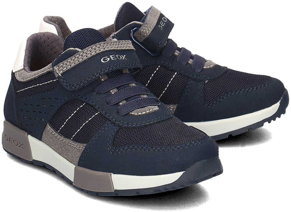Tenis Geox Junior Alfier Granatowy