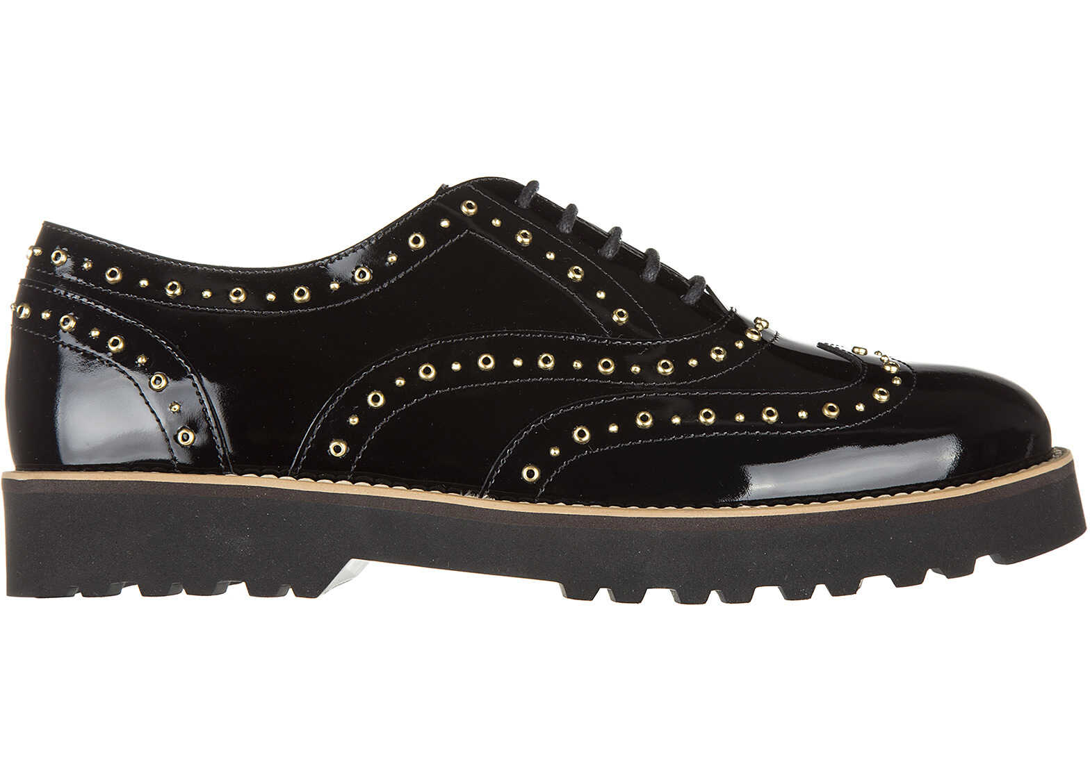 Pantof Hogan Francesina Route* Black