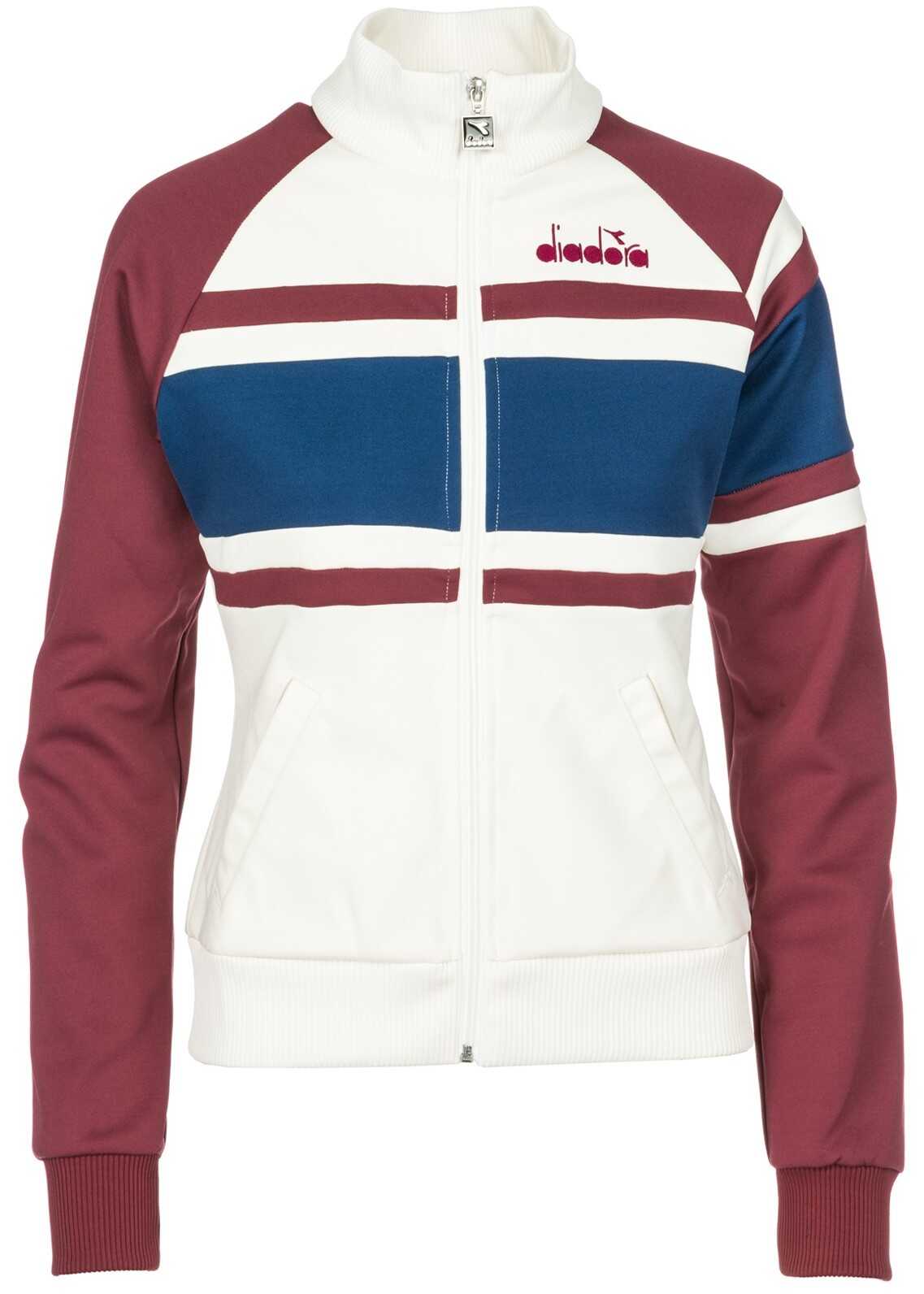 Bluza Diadora Zip Up White
