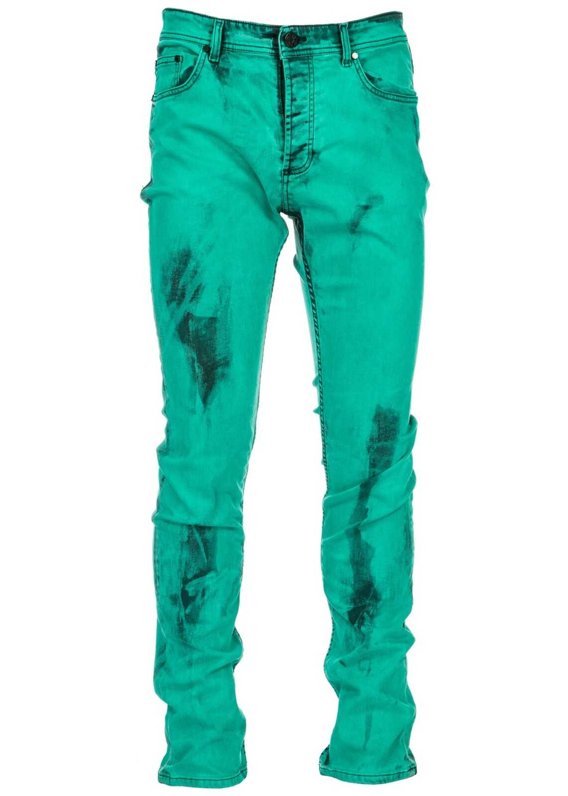 Blug Versace Jeans Slim Fit Green
