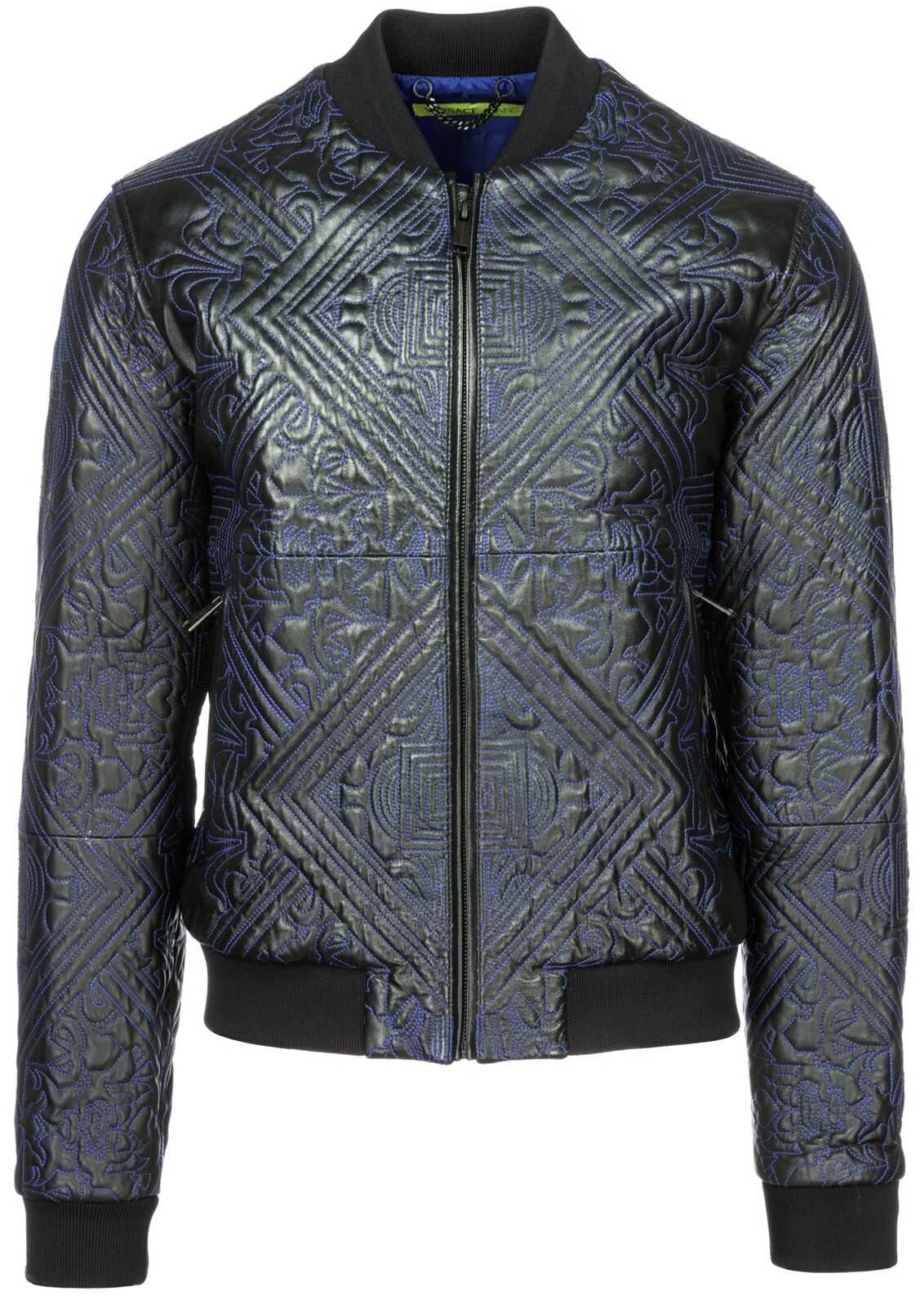 Pardesiu Versace Jeans Jacket Blouson Black