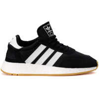 Tenisi & Adidasi I-5923 Black Mesh And Suede Sneaker Barbati