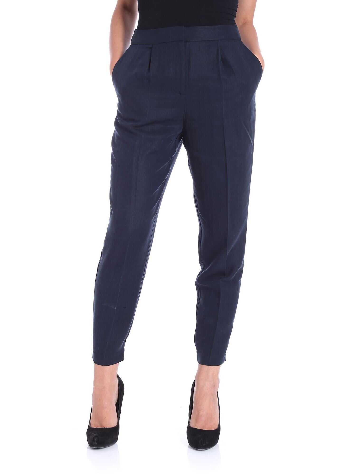 Pantalon Tommy Hilfiger Blue Hazel Trousers Blue
