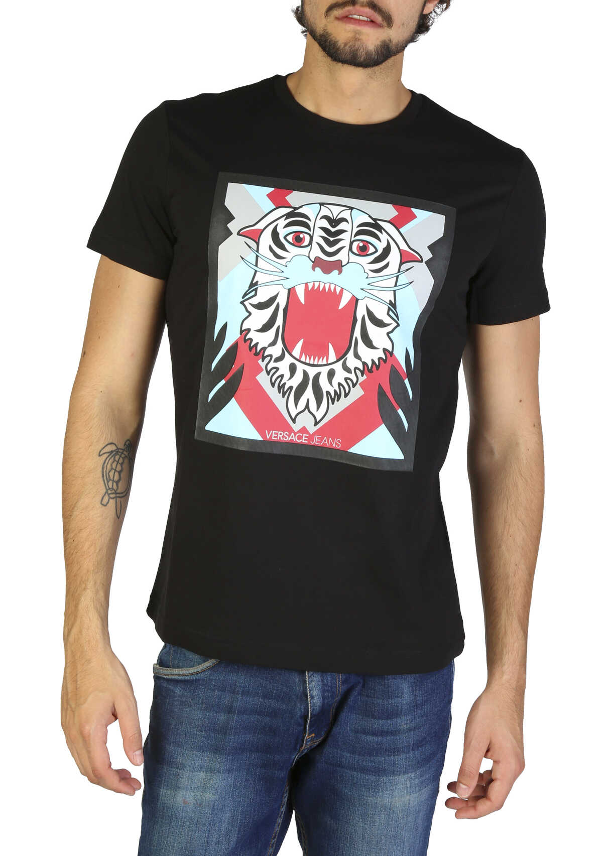 Tricou Versace Jeans B3Grb71E36598 Black