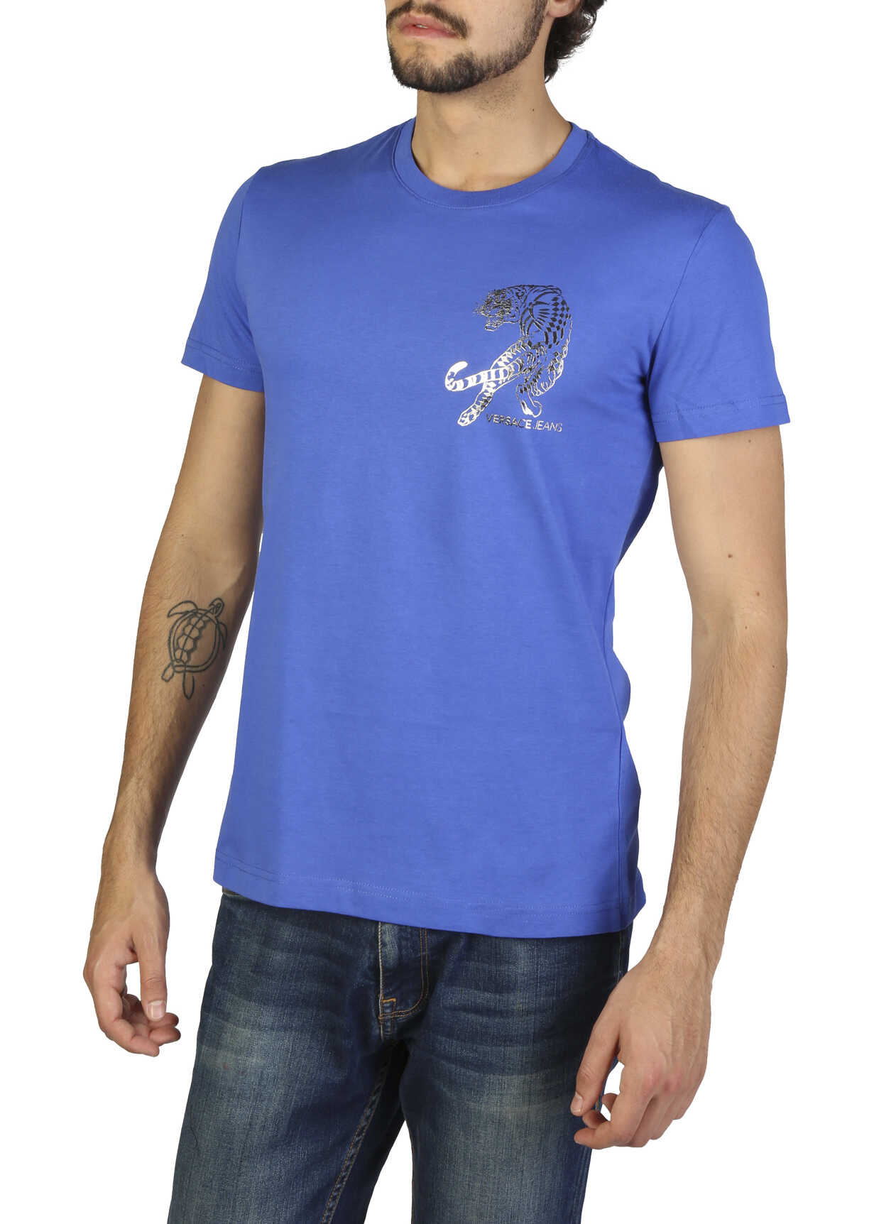 Tricou Versace Jeans B3Grb75J36610 Blue
