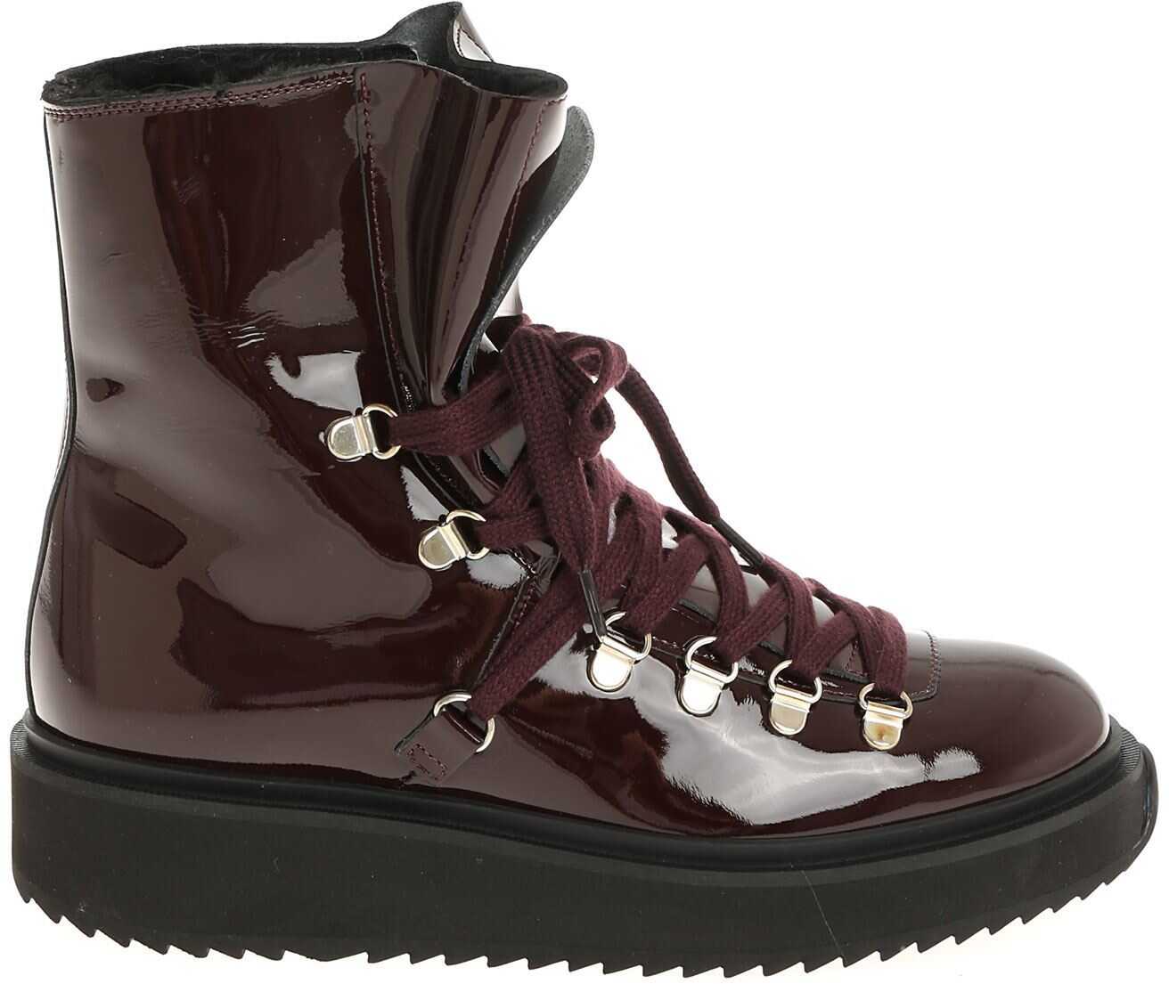 Gheata Kenzo Alaska Bordeaux Boots Red