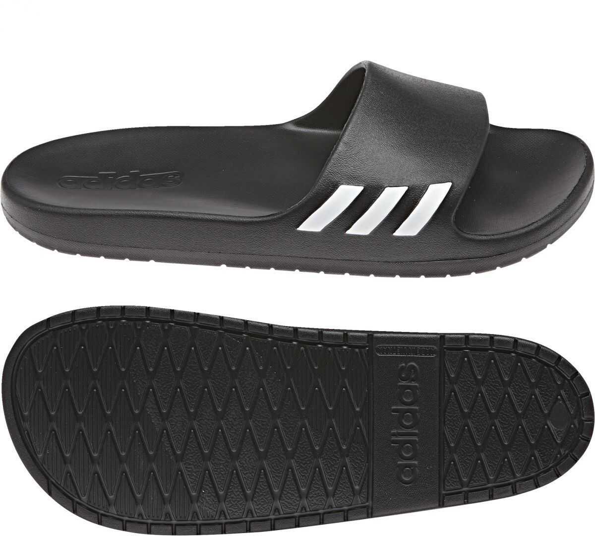 Slap adidas AQUALETTE* CBLACK/FTWWHT/CBLACK