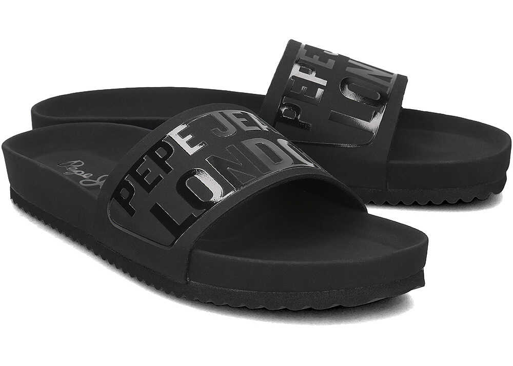 Slap Pepe Jeans Bio Royal Block - e* Czarny