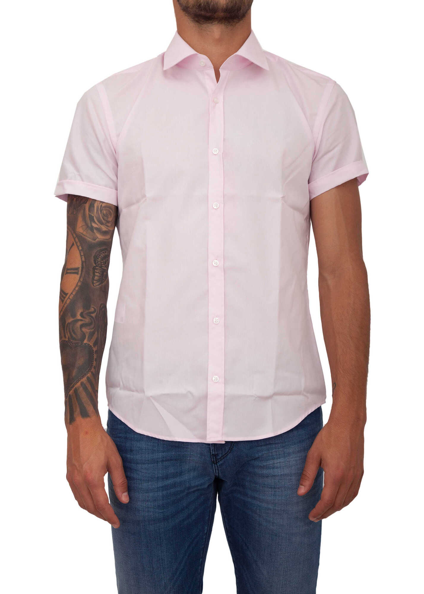 Camasa BOSS Hugo Boss Blouse Long Sleeves* PINK