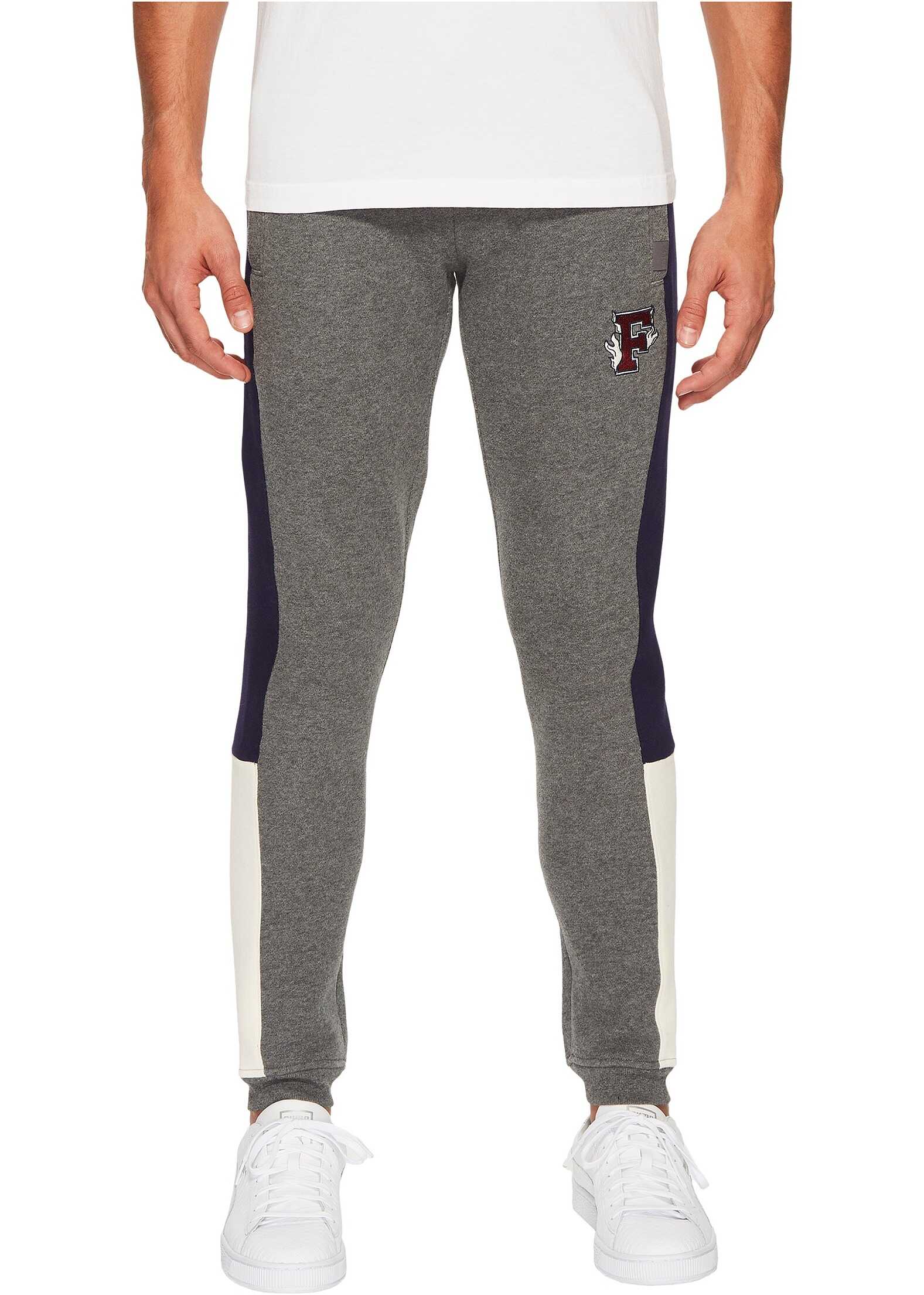 Pantalon PUMA Puma x Fenty by Rihanna Fitted Panel Sweatpants Charcoal Heather