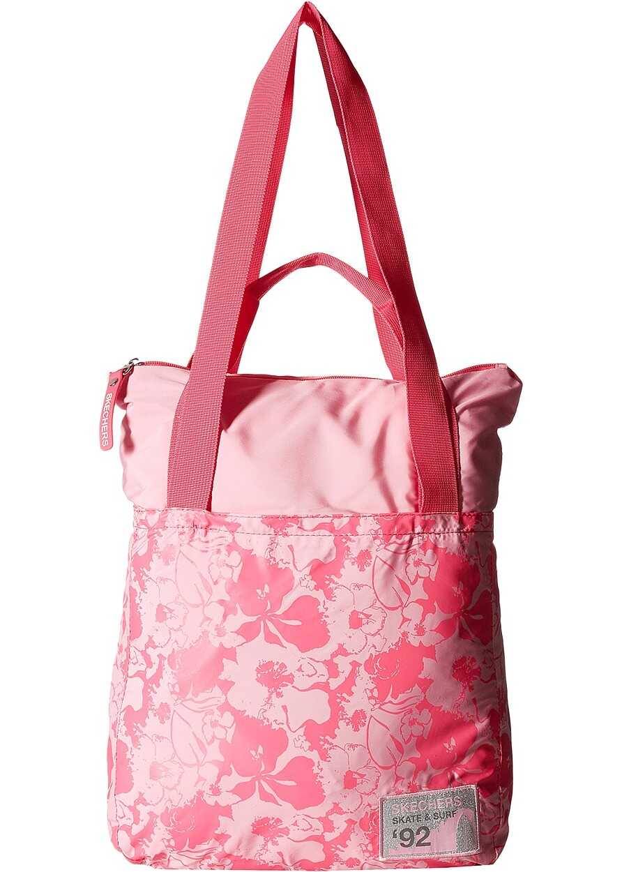 Geanta femei SKECHERS Lilac Garden Textured Simple Everyday Tote Pink