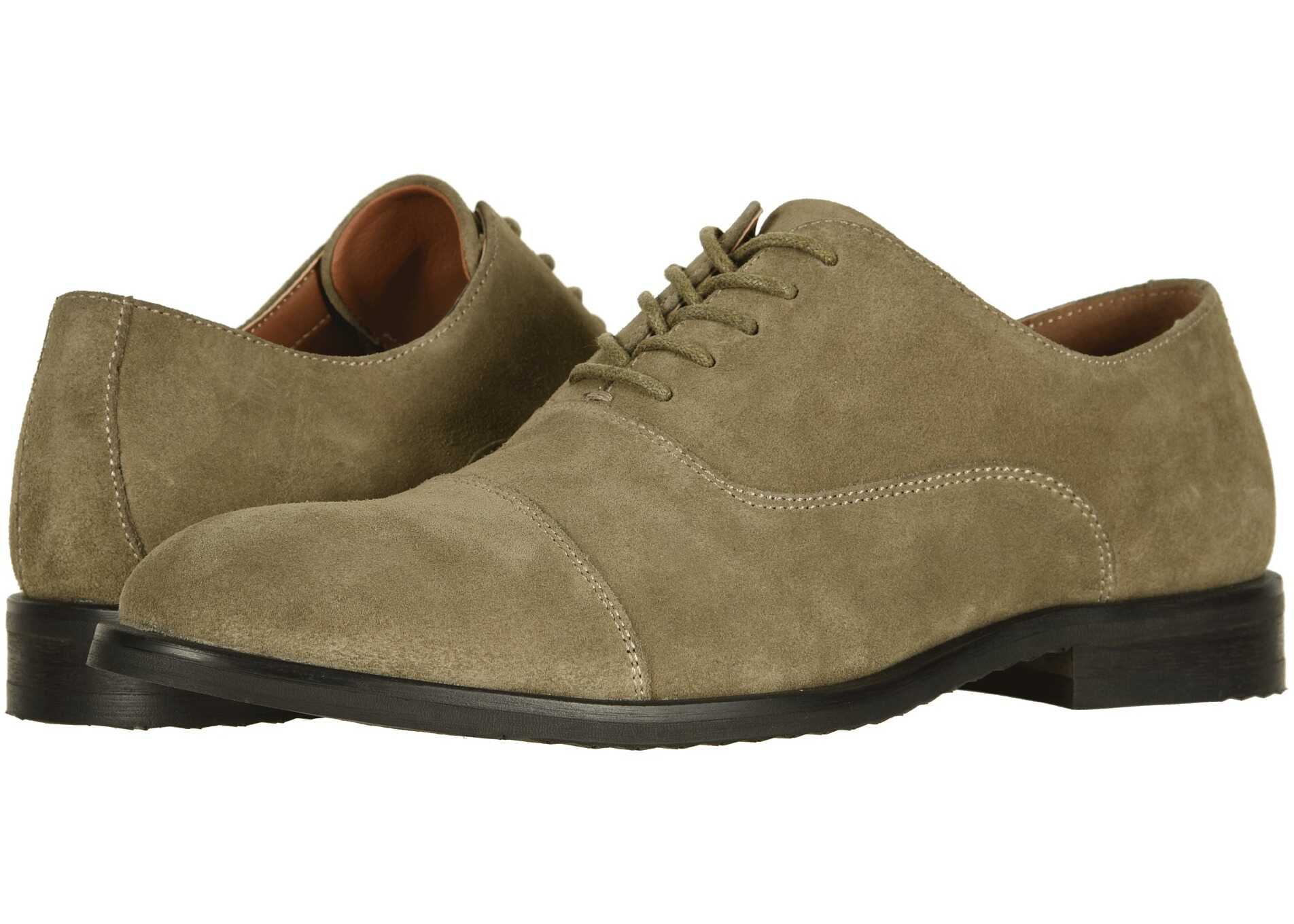 Frye Scott Cap Toe Grey Suede