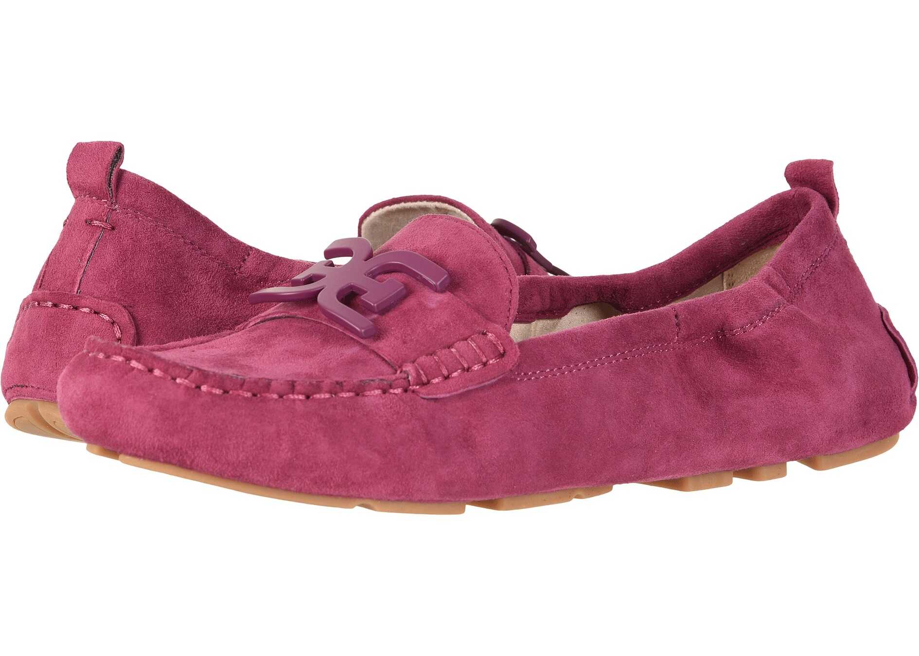 Sam Edelman Farrell Mulberry Pink Kid Suede Leather