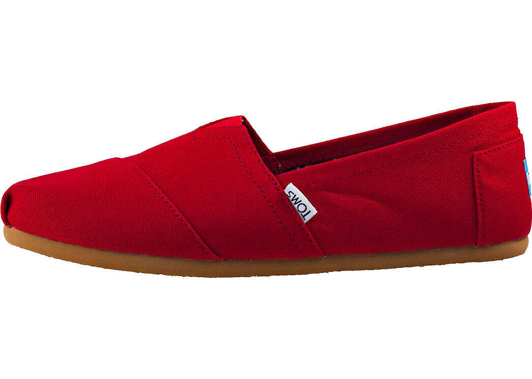 TOMS Classic Slip On In Red Red