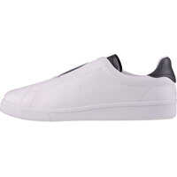 Tenisi & Adidasi B721 Premium Elastic Unisex Slip On In White Black Barbati