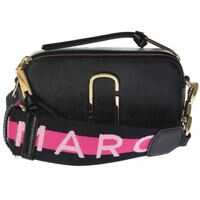 Genti tip postas Marc Jacobs Black Logo Strap Snapshot Small Camera Bag