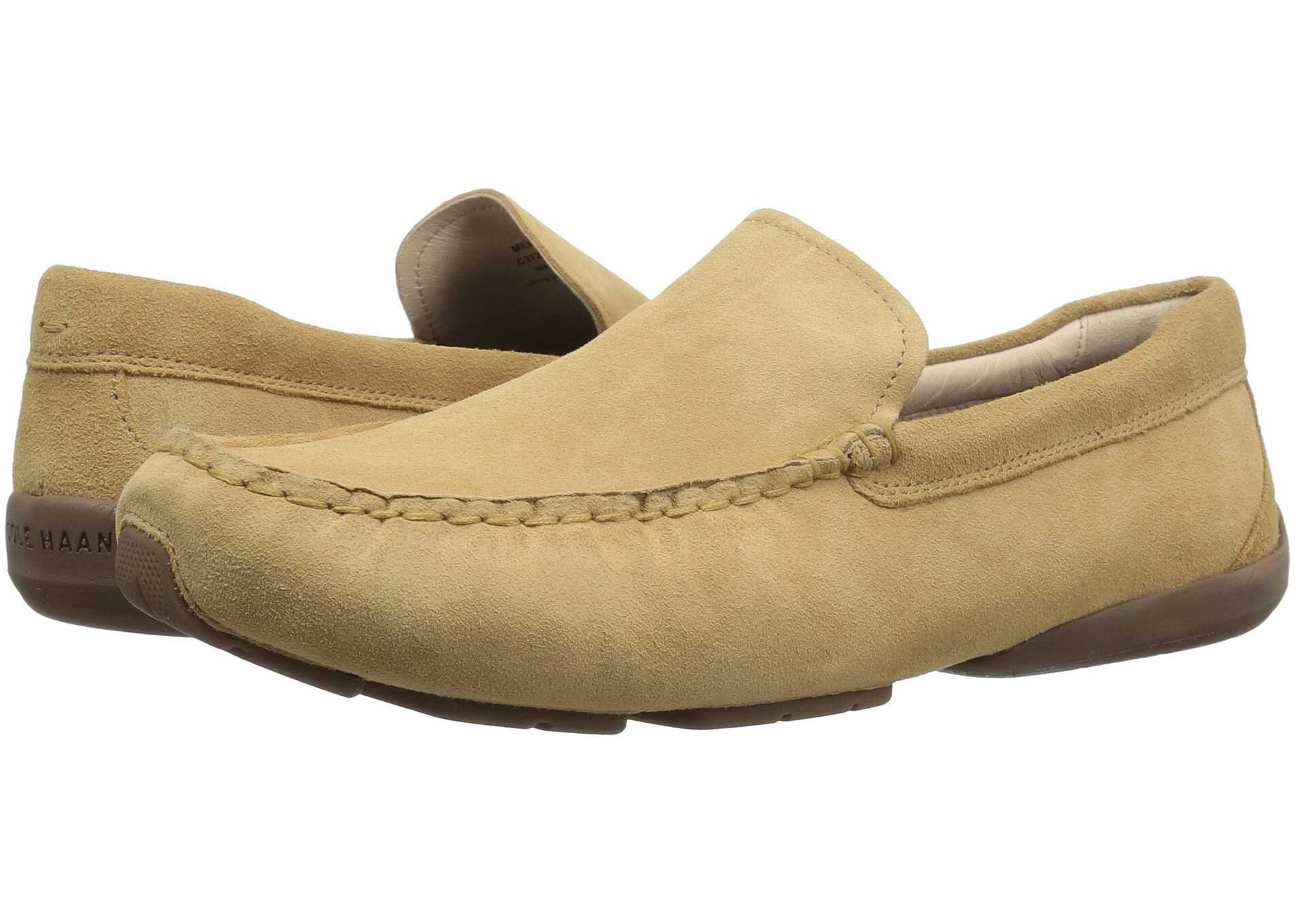Cole Haan Branson Venetian Driver Iced Coffee Suede