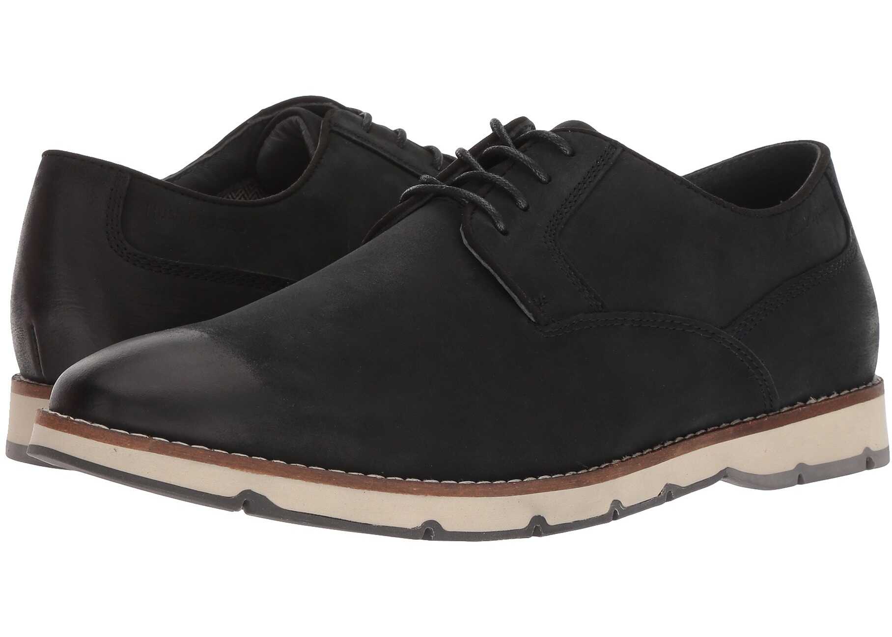 Hush Puppies Hayes PT Oxford Black Nubuck