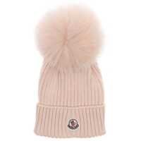 Sepci Pink Virgin Wool Cap Fete