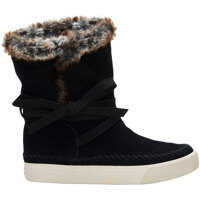 Cizme Vista Women's Black Booties With Fur* Femei
