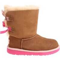 Ghete & Cizme Camel And Pink Bailey Bow Ii Ankle Boots Fete