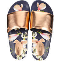 Slapi Eliyza Slide In Navy Gold Femei