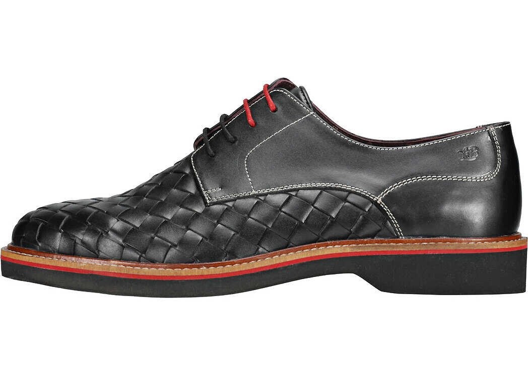 London Brogues Branson Shoes In Black Black