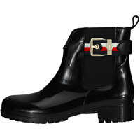 Ghete & Cizme Corporate Belt Rain Wellington Boots In Black Femei