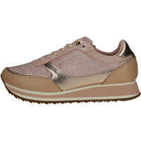 Tenisi & Adidasi Metallic Retro Runner Trainers In Rose Femei