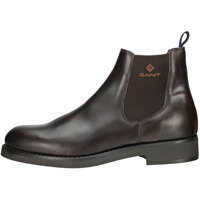 Ghete & Cizme Oscar Chelsea Boots In Dark Brown Barbati