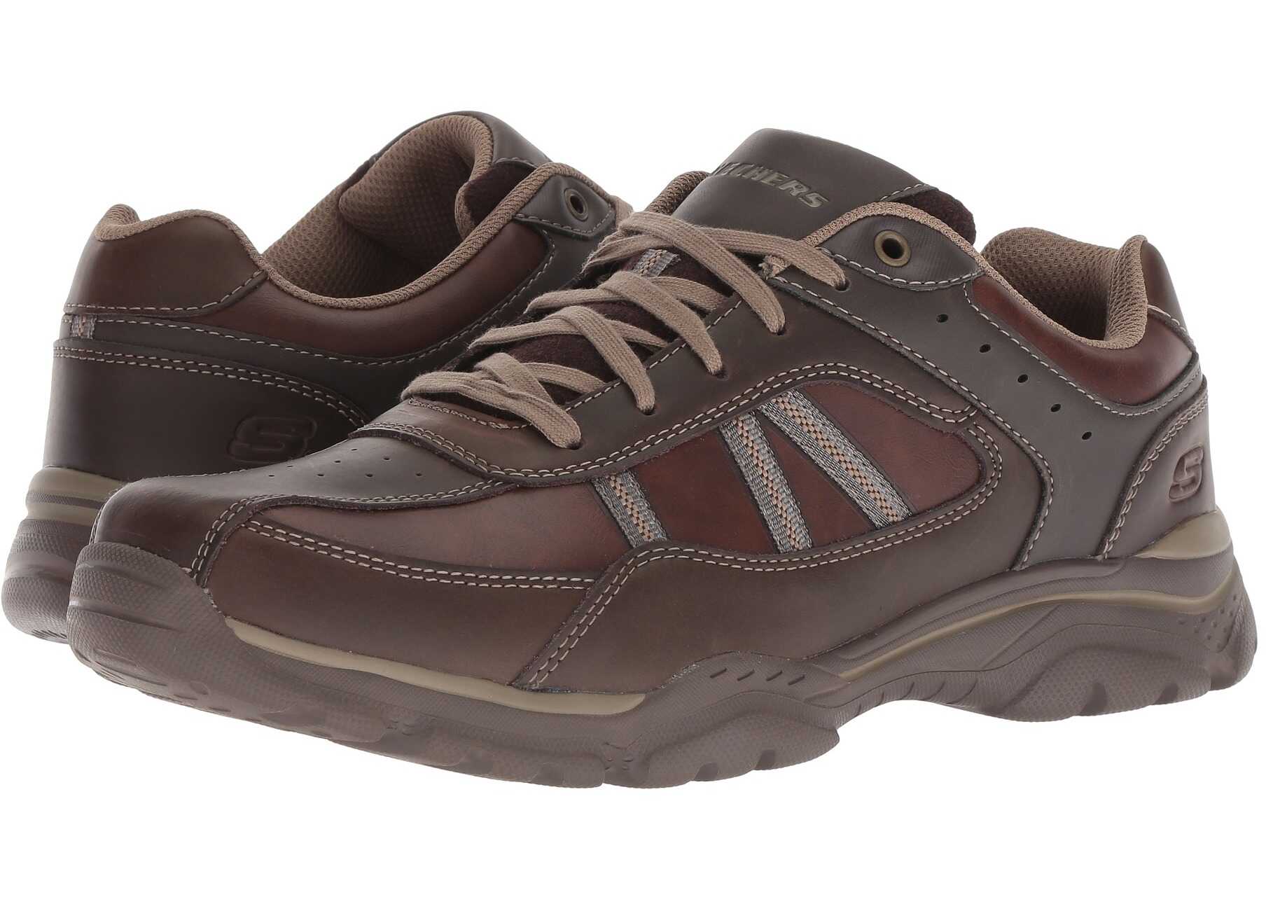 SKECHERS Relaxed Fit Rovato - Texon Chocolate