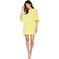 Rochii elegante Bell Sleeve Floral Print Dress Femei