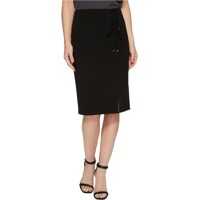 Fuste Crepe Skirt w/ Lacing Femei