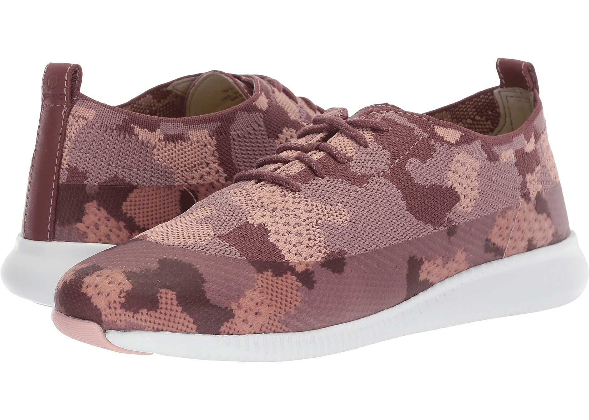 Pantof Cole Haan 2.Zerogrand Stitchlite Oxford Marine Blue/Camo Knit