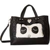 Genti de Mana Betsey Johnson Kitsch Tote with Pouch