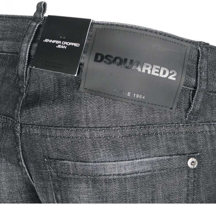 Pantaloni casual DSQUARED2 Jennifer S75LB0058 Czarny Barbati (BM 5958360) 4