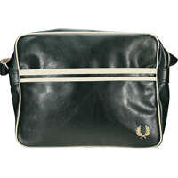 Genti tip postas Classic Side Bags In Green Ecru Barbati