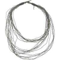 Coliere Anthracite Nickel Danae Necklace Femei