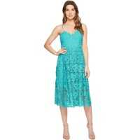 Rochii elegante Spaghetti Strap Lace Midi Dress Femei
