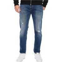 Blugi Jake Mid Ripped in Blue* Barbati