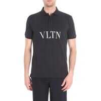 Tricouri Polo Vltn Printed Black Polo Barbati