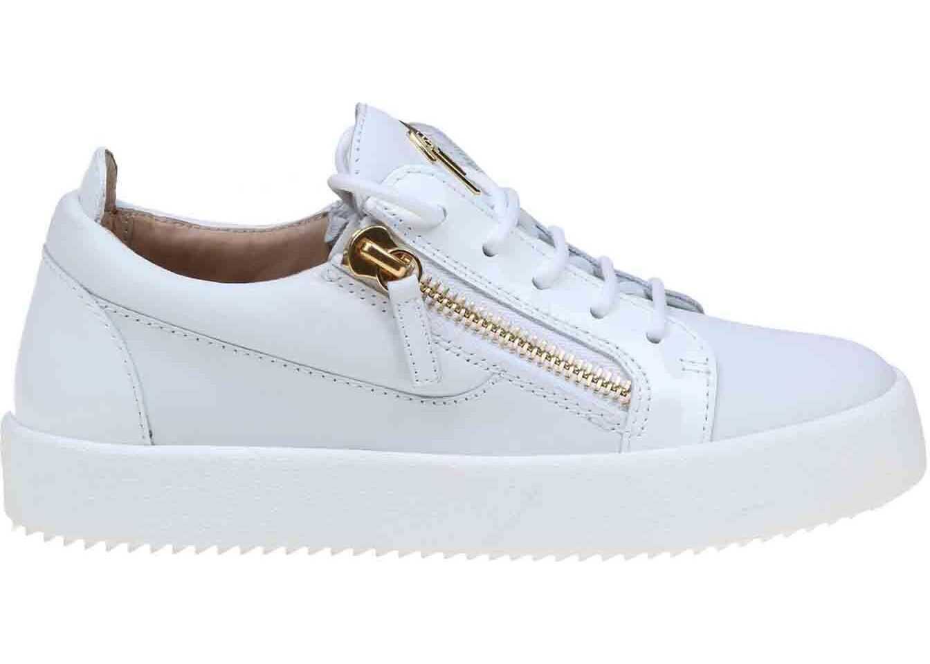 Giuseppe Zanotti Gail Sneakers In White Leather White