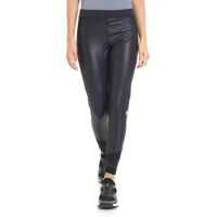 Colanti Black Leggings With Waist Branded Band Femei