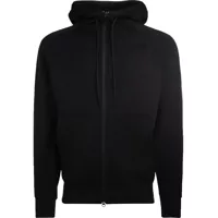Bluze Classic Black Cotton Hoodie Barbati