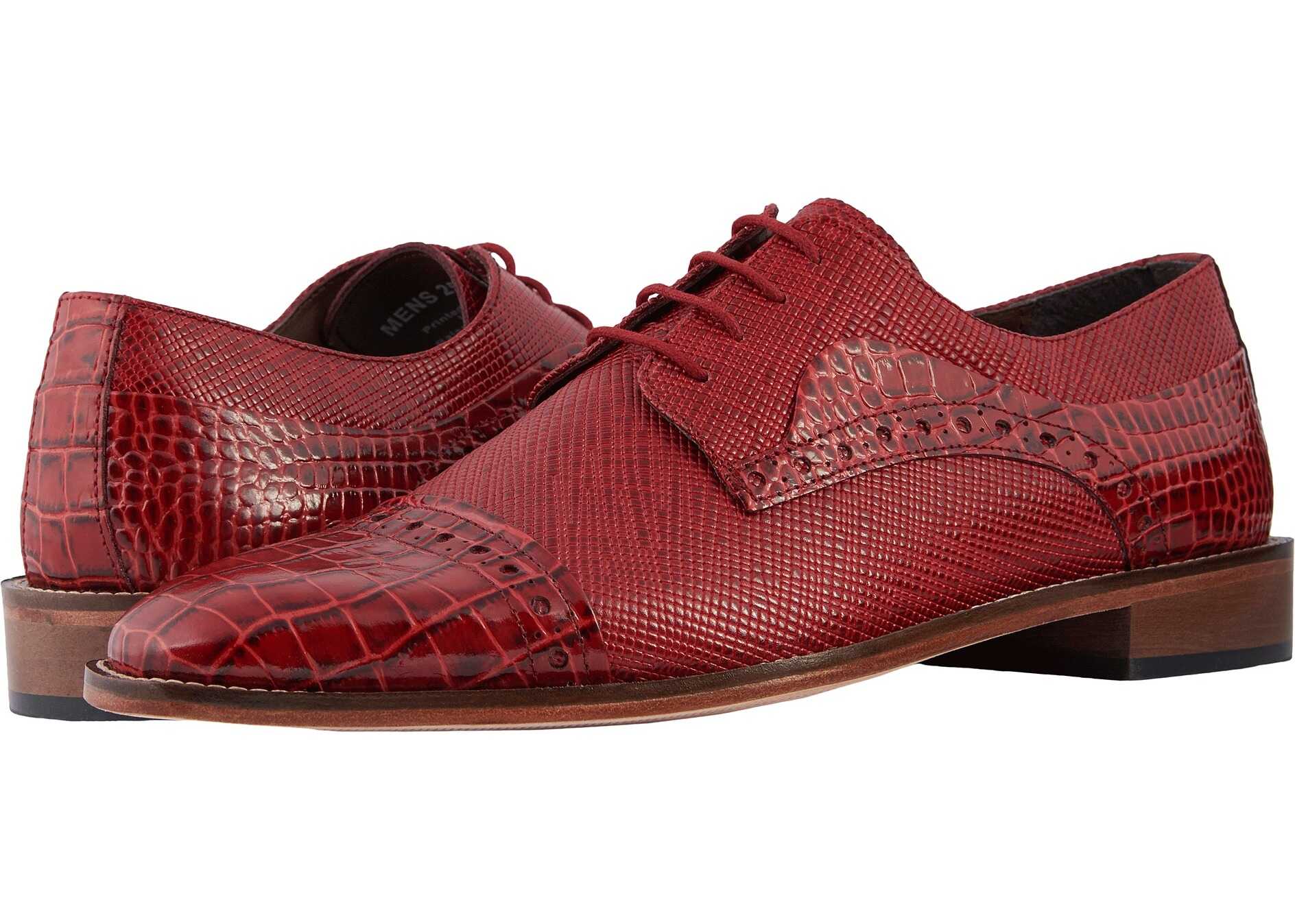 Stacy Adams Rodrigo Cap Toe Oxford Red