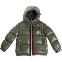 Geci de Puf Green Montbeliard Down Jacket With Logo Baieti