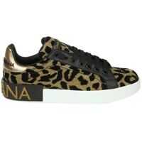 Tenisi & Adidasi Dolce & Gabbana Portofino Animalier Printed Sneakers