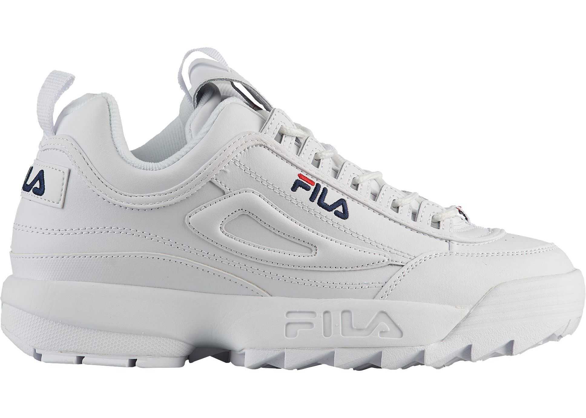 Fila Disruptor II White/Navy/Red